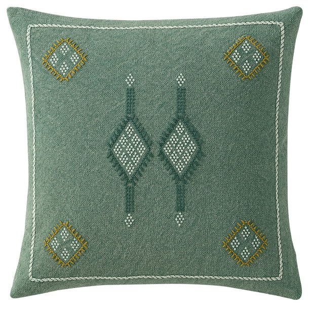 Better Homes & Gardens, Cactus Decorative Pillow, Square, 20" x 20", Sage, 1 Piece - Walmart.com | Walmart (US)