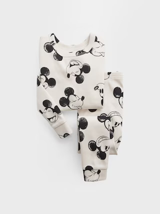 babyGap × Disney Mickey Mouse 100% Organic Cotton PJ Set | Gap Factory