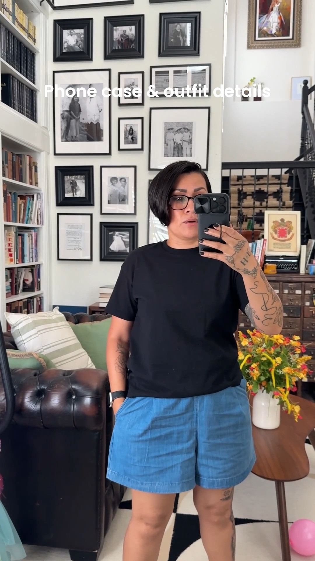 Phone case & easy summer outfit details. Wearing a medium in the Uniqlo shorts and small in Old Navy T  

#LTKStyleTip #LTKOver40