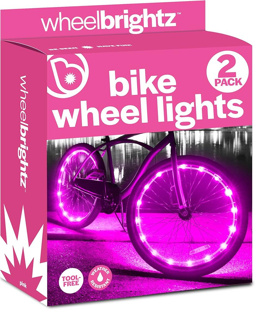 Brightz WheelBrightz LED Bike Wheel Lights - 2025 Edition with Superior Straps & LED-Weatherproof... | Amazon (US)
