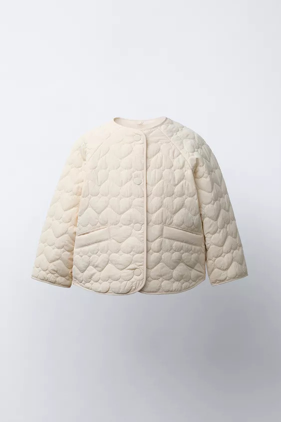 WATER REPELLENT LABEL PADDED JACKET | Zara US