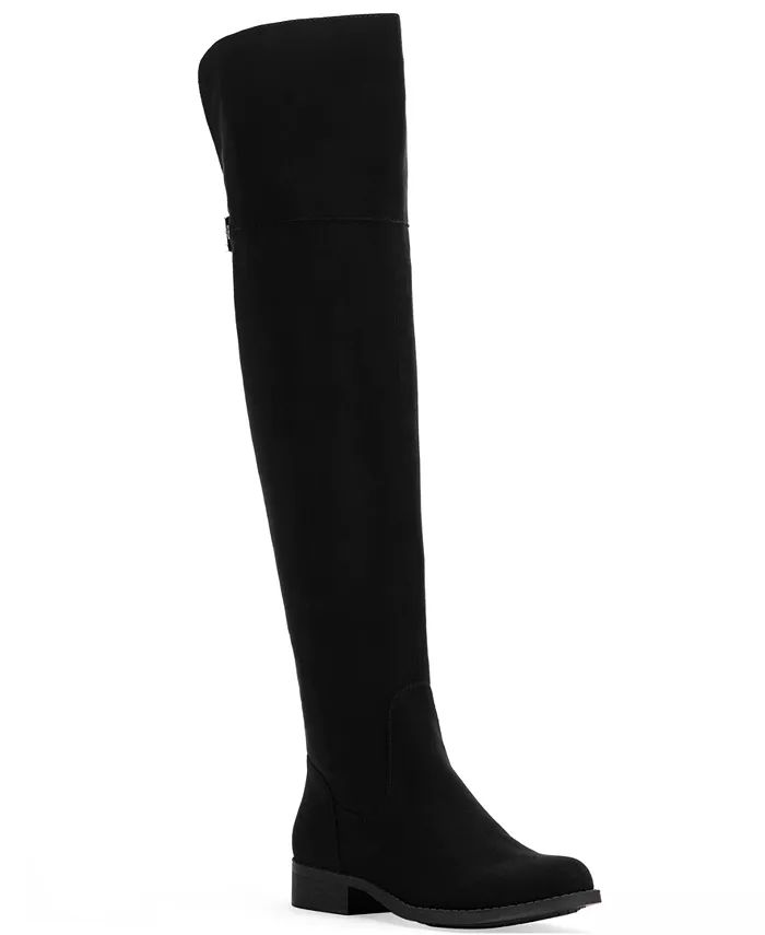 Sun + Stone Allicce Wide-Calf Over-The-Knee Boots, Created for Macy's & Reviews - Boots - Shoes -... | Macys (US)