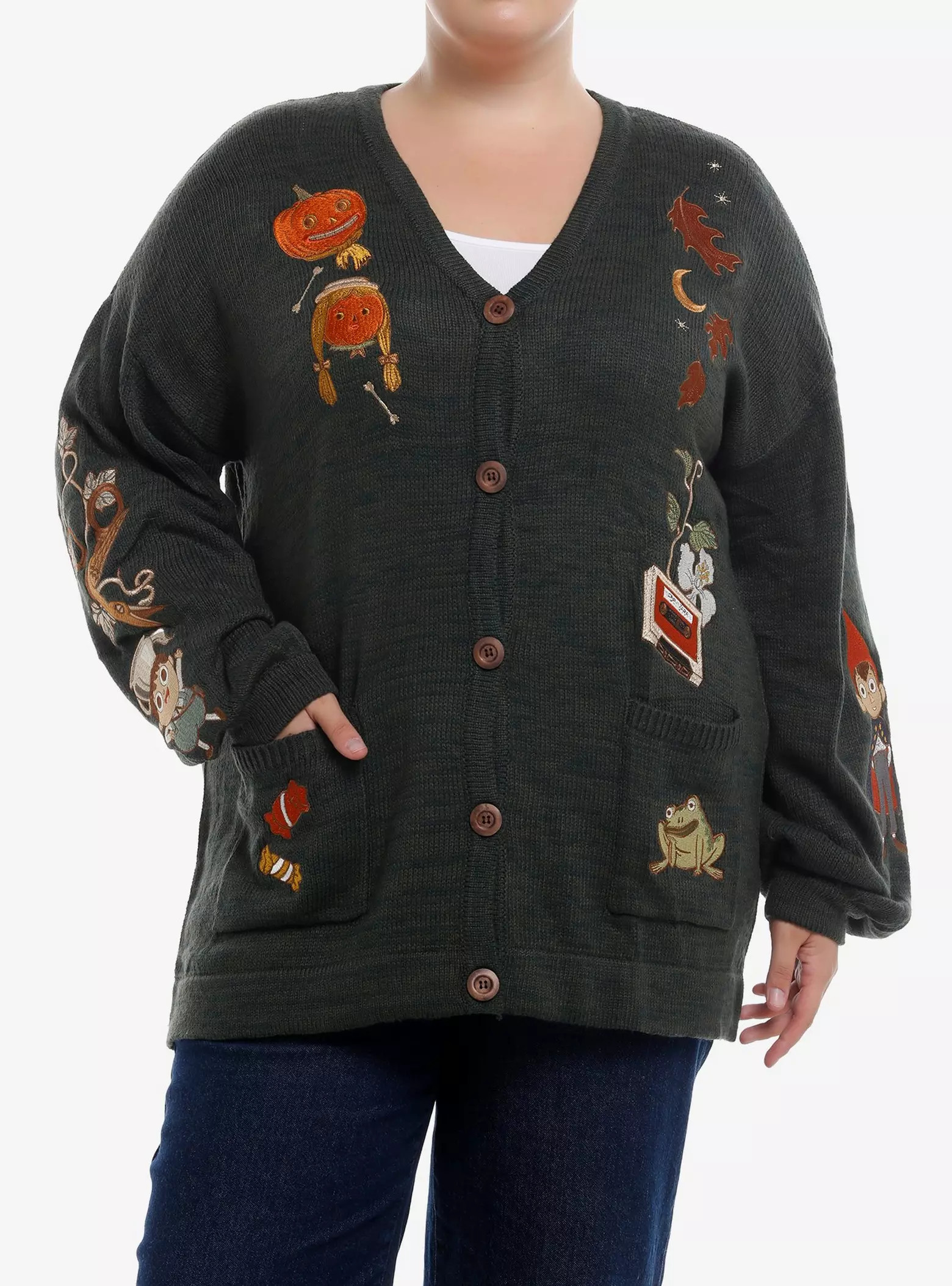 Over The Garden Wall Icons Girls Cardigan Plus Size | Hot Topic