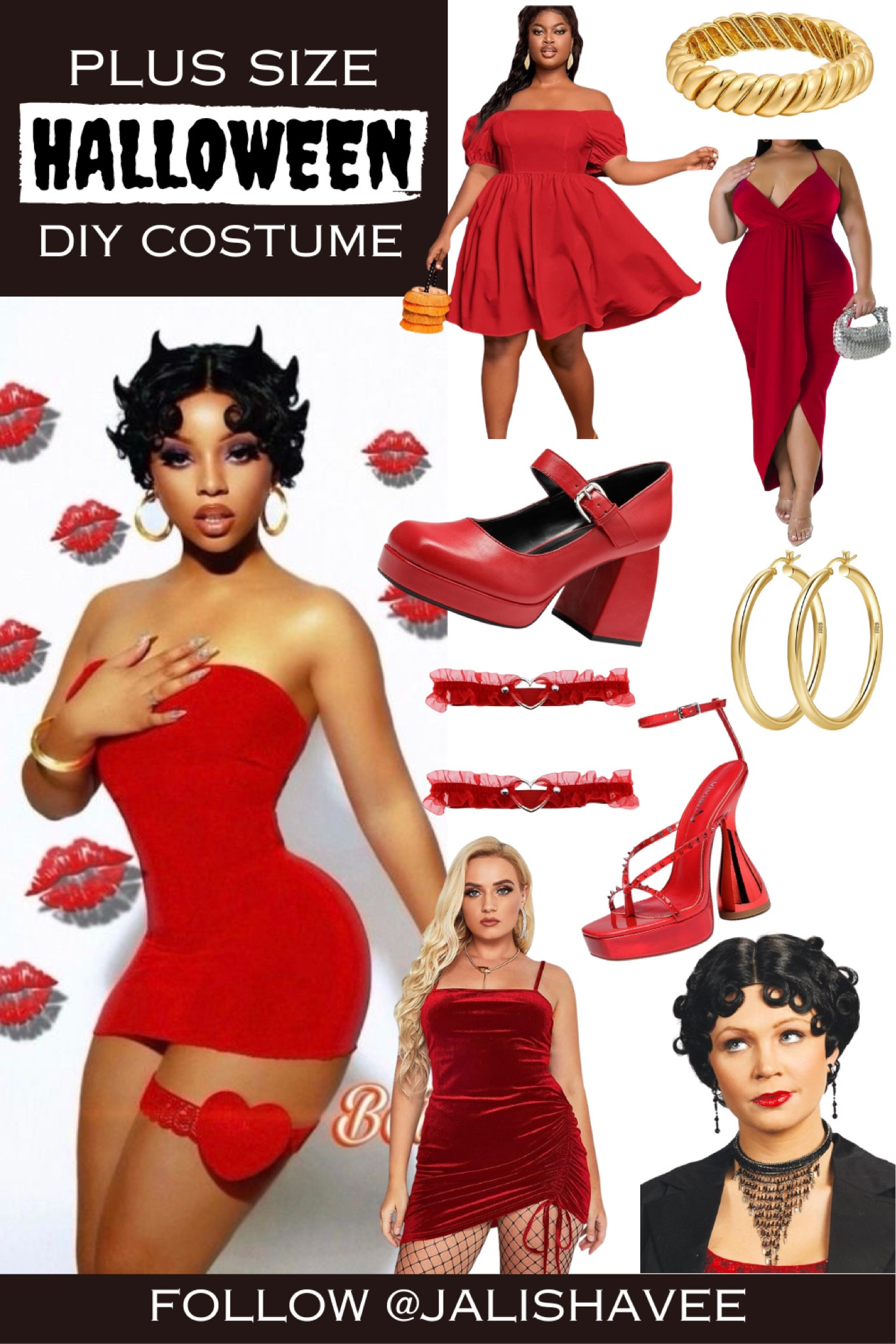 Better Boop Plus Size Costume 

#LTKmidsize #LTKHalloween #LTKplussize