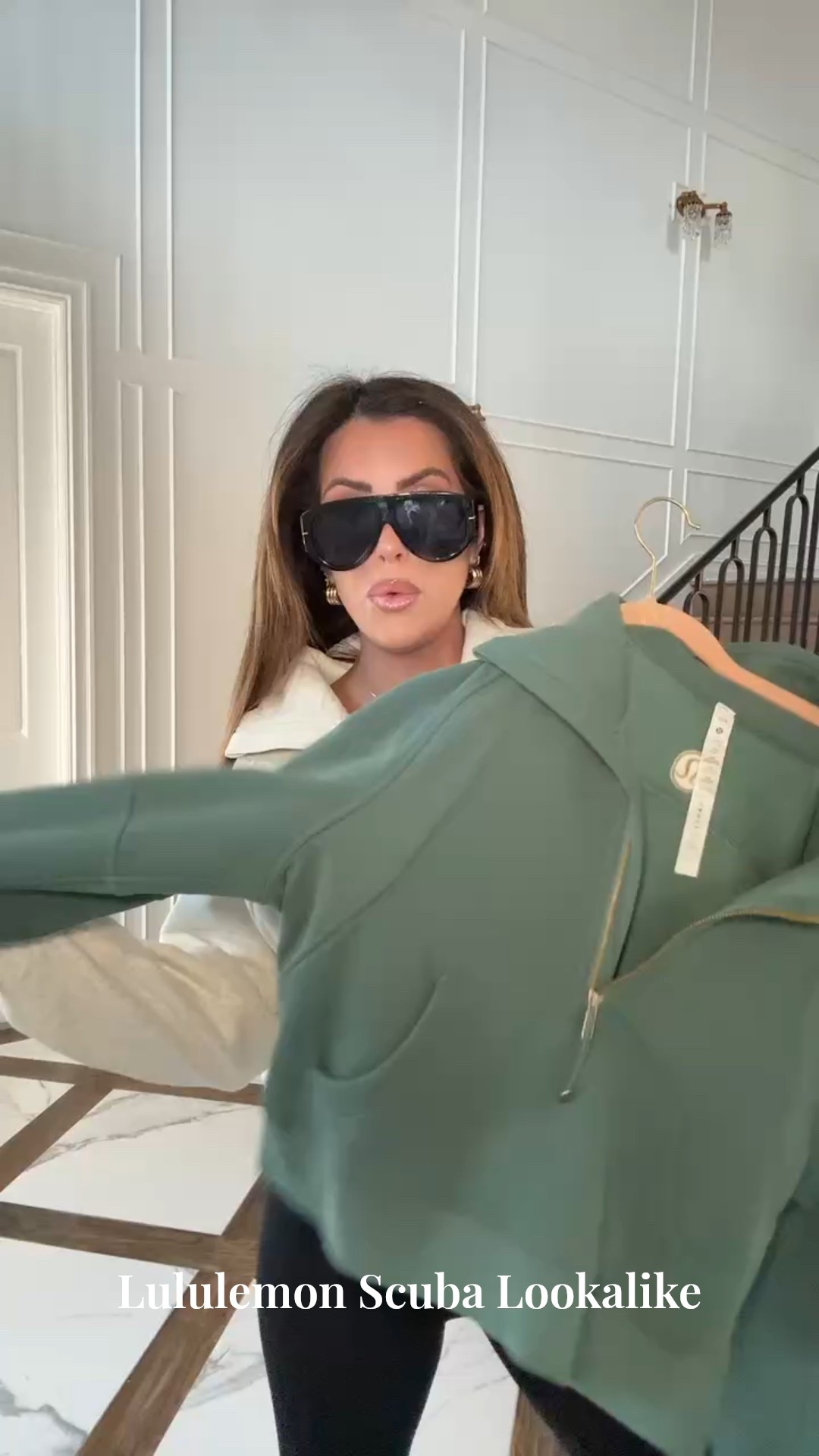 Reviewing a Lululemon scuba lookalike! I am wearing a size medium! 

Lululemon, Scuba jacket, Scuba quarter-zip, Lululemon dupe, Lululemon lookalike, Quarter-zip, Amazon finds, Amazon fashion, Emily Ann Gemma

#LTKootd #LTKGiftGuide #LTKFindsUnder50