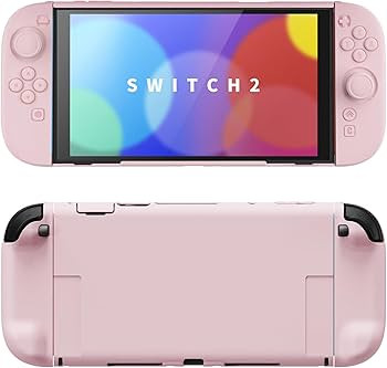 PlayVital Hard Case for Nintendo Switch 2 with Extra Stand & Thumb Grip Caps | Split Design, Dock... | Amazon (US)
