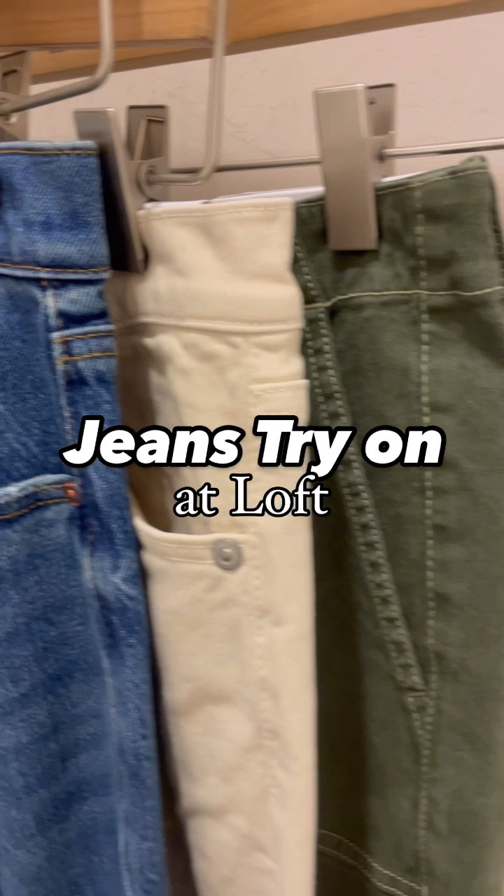 Loft Jeans try on! So many great pairs are just $49! Many cute pairs take you from summer to fall. 🍂 I’m 5’5” for reference and usually wear 4/27 as my normal size in jeans. 

Size details are in the video, but feel free to leave me a comment if you have questions!

#LTKSaleAlert #LTKBacktoSchool #LTKFindsUnder50