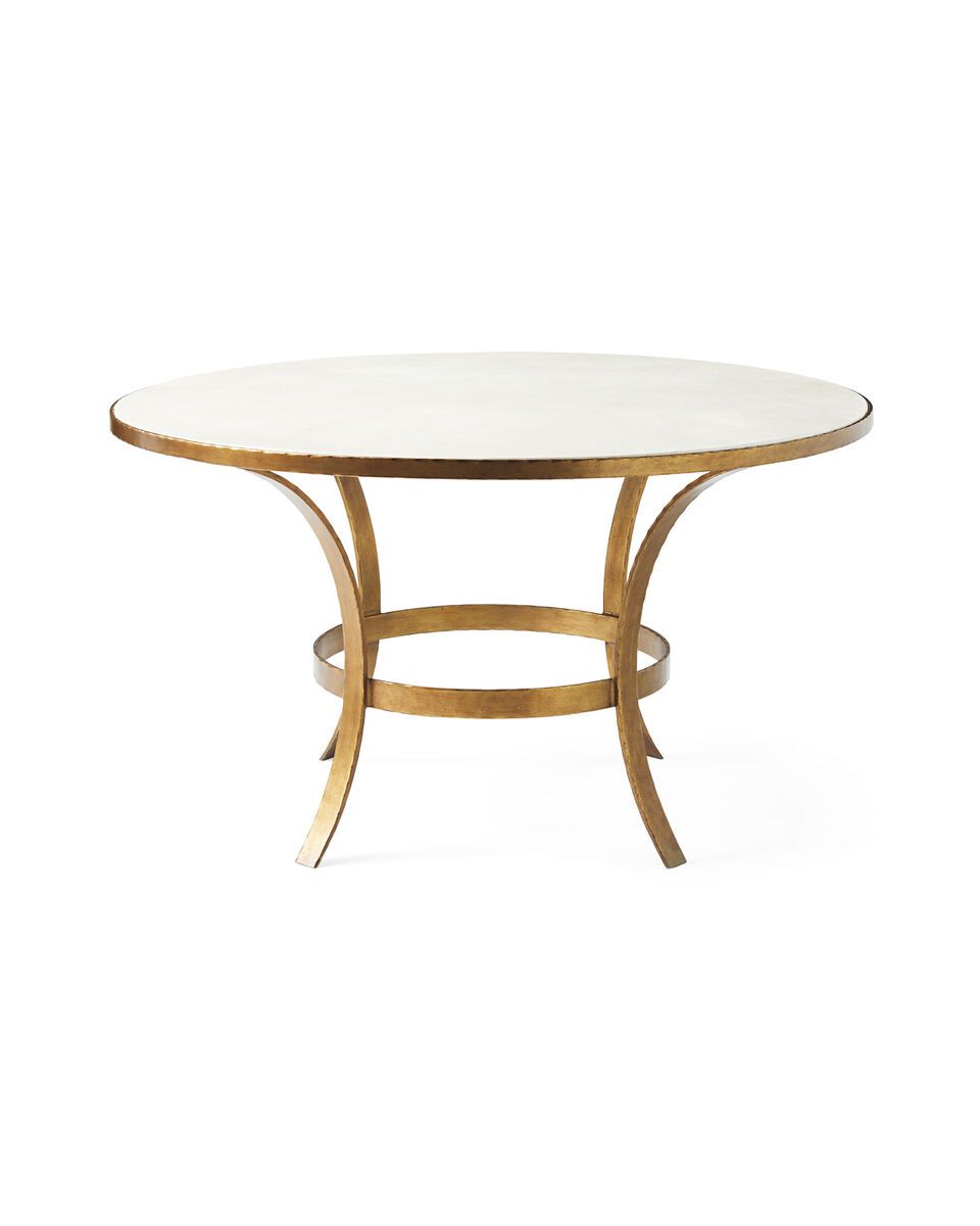 St. Germain Stone Dining Table | Serena and Lily