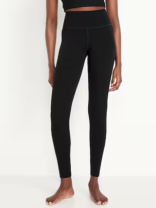 High-Waisted StudioSmooth Full-Length Leggings | Old Navy (US)