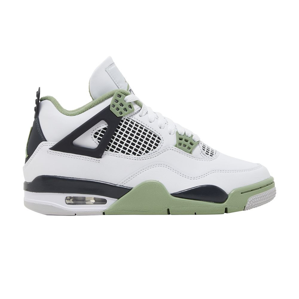 Wmns Air Jordan 4 Retro 'Seafoam' | GOAT