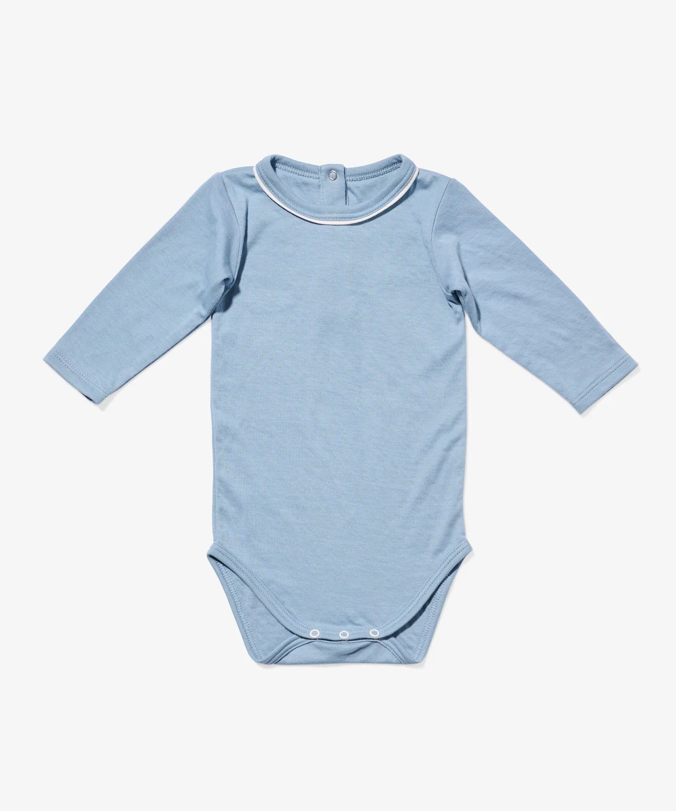 Newborn & Baby Crossbody Onesie In Blue | Oso & Me | Oso & Me