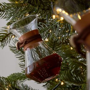 Glass Pour-Over Coffee Maker Ornament | West Elm (US)