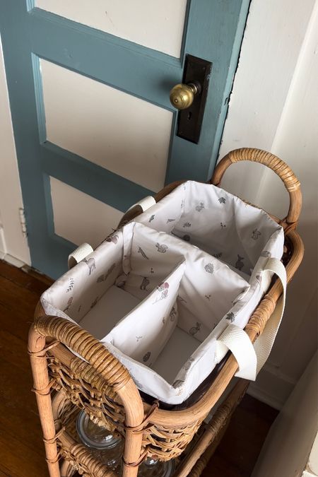 Got this adorable diaper caddy from Anthropologie! Comes in a few different prints and colors  

#LTKhome #LTKfamily #LTKbaby
