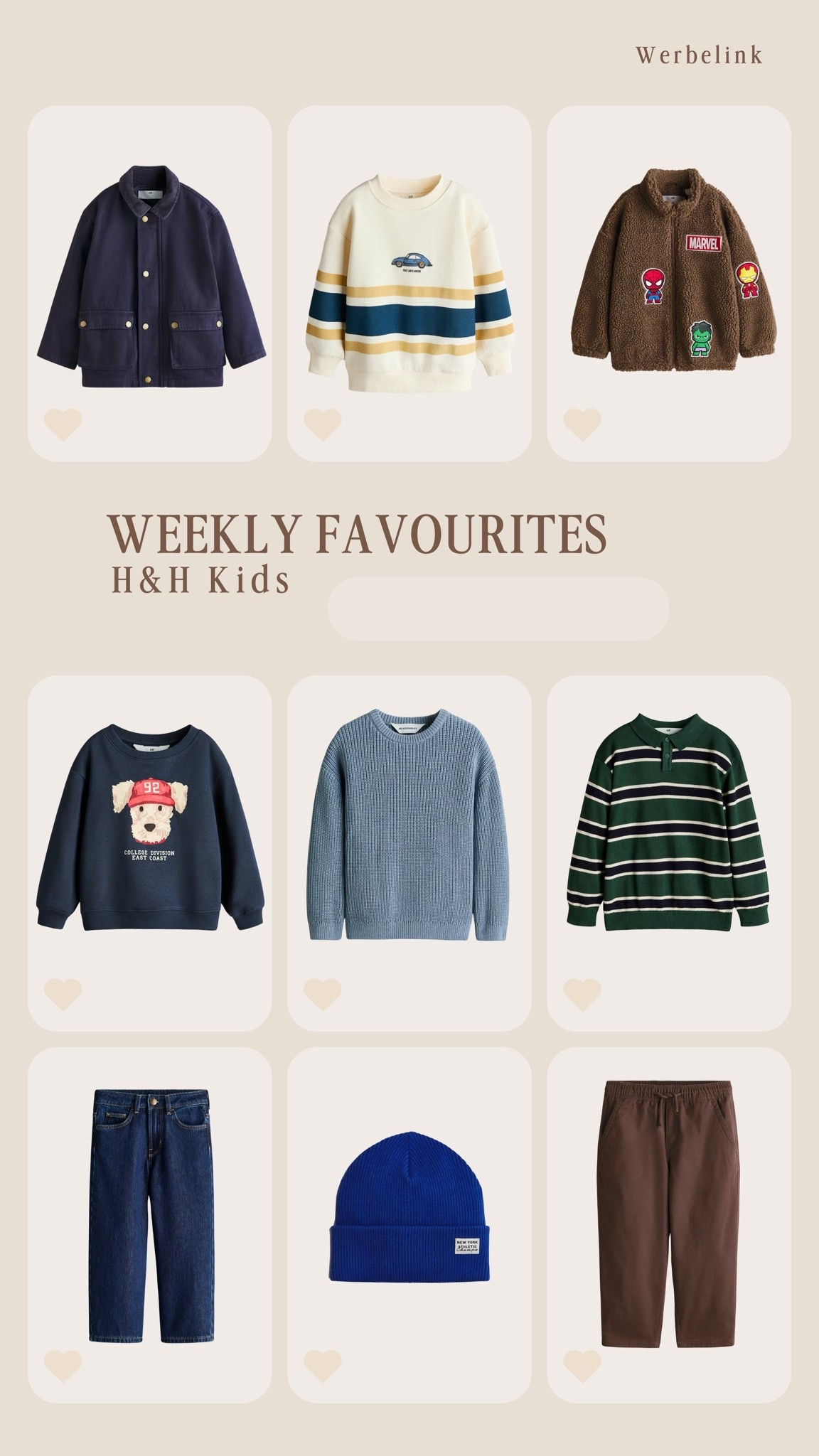 Weekly Favourites H&M Kids

#LTKkids #LTKautumn #LTKdeutschland