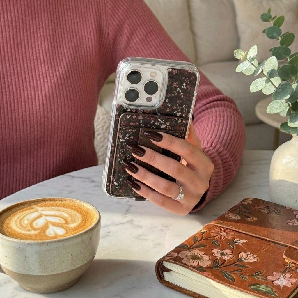 POV: You found a phone case that actually keeps up with your chaotic day. ☕️✨ This isn't just a pretty case; it’s a full system designed to move with you! From hands-free filming with the Walli Pop (no tripod needed!) to snapping on the magnetic charger when I’m running low on battery, this set does it all. Plus, how cute is the matching pouch to keep everything organized? 🌸
Shop the whole system at the link in bio! #LTK #PhoneAccessories #TechEssentials #CozyVibes

#LTKdayinmylife #LTKHoliday #LTKGiftGuide