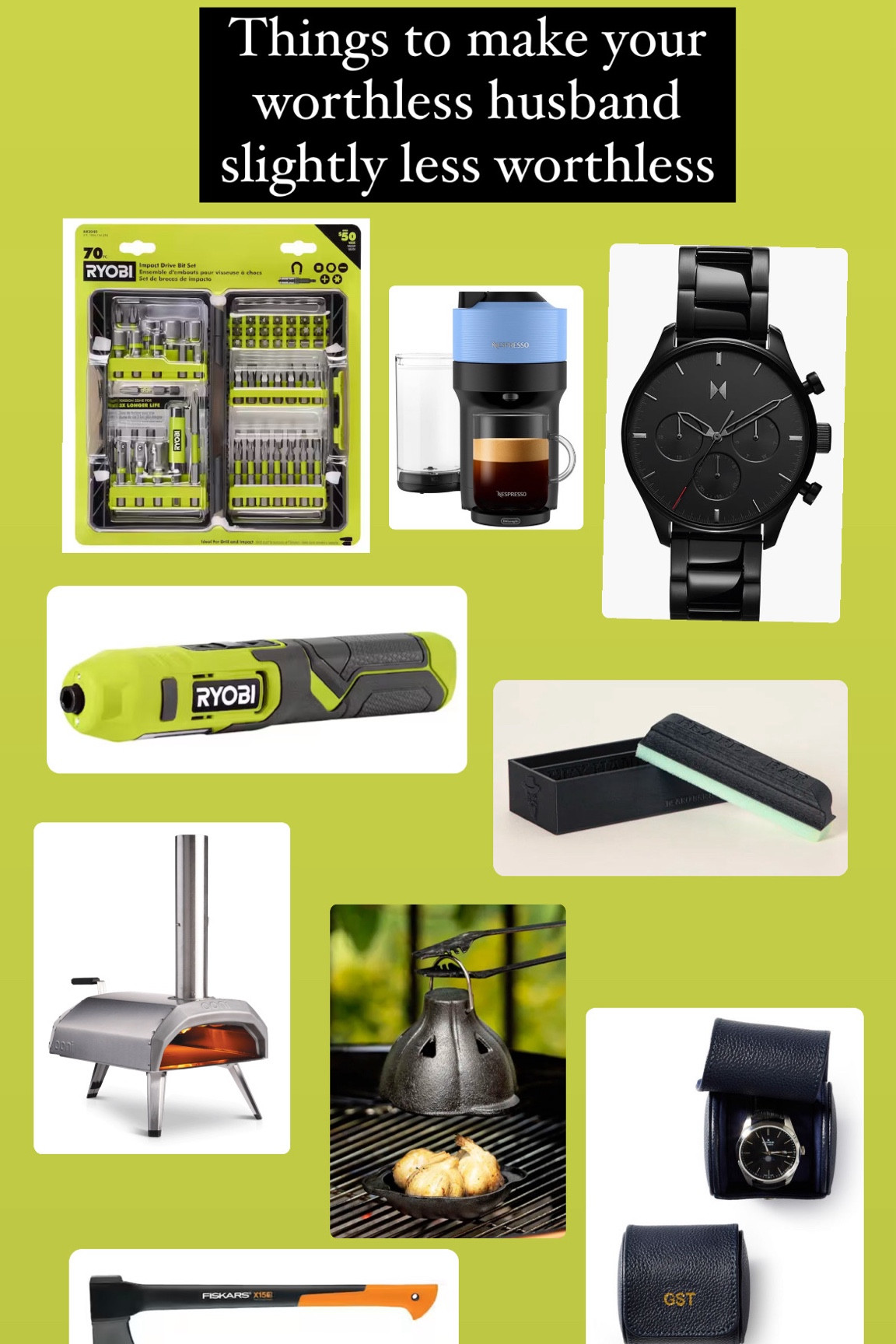 And he won’t even realize the gift is really for YOU 

#LTKHoliday #LTKGiftGuide #LTKmens