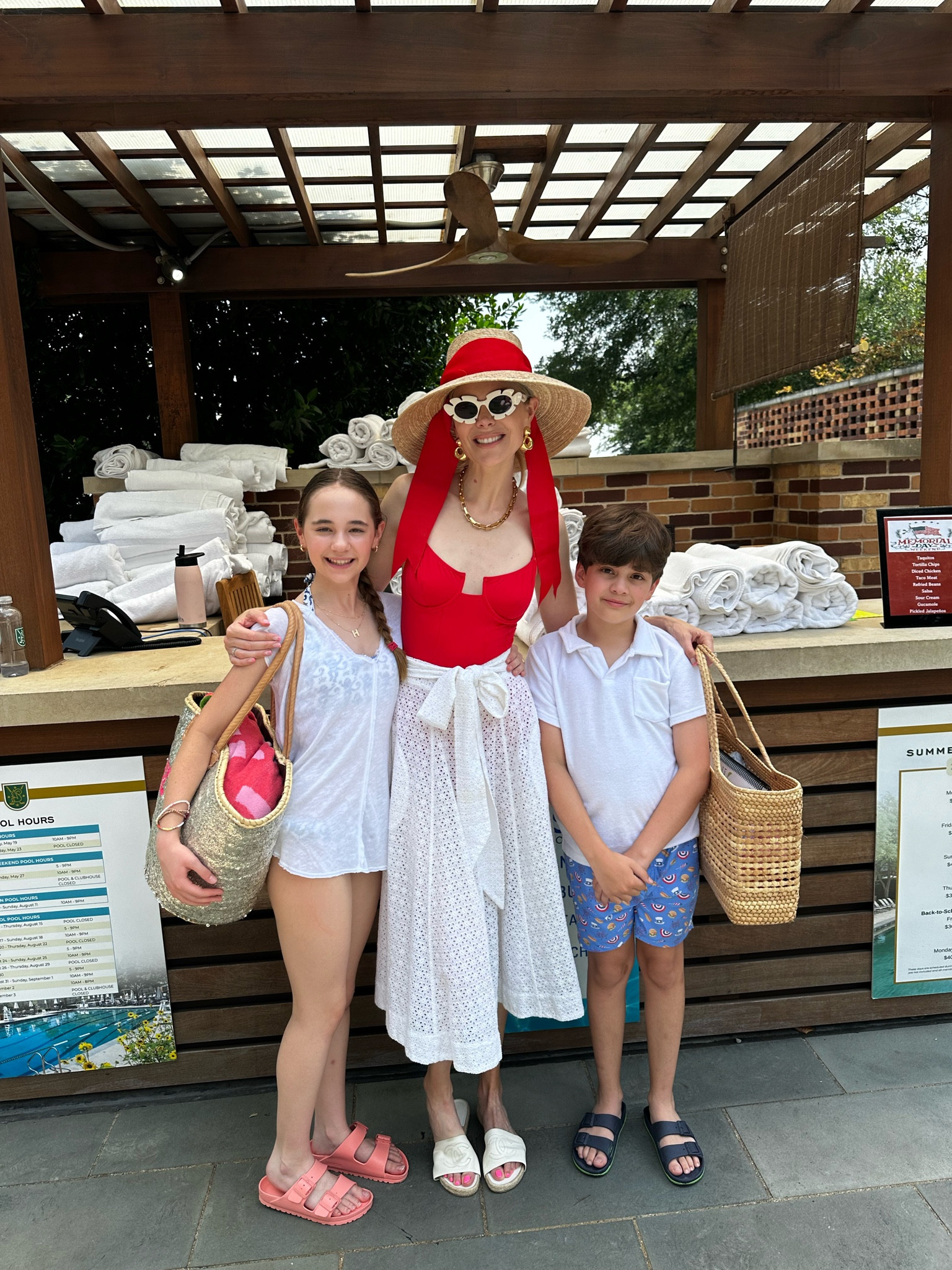 Land of the free because of the brave ❤️💙🤍 Memorial Day outfits linked 

#LTKswim #LTKover40 #LTKkids