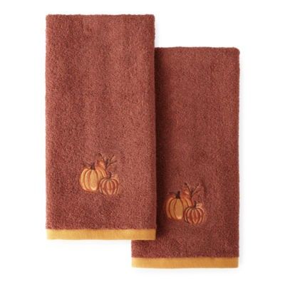 new!Avanti Pumpkin 2-PC Hand Towel | JCPenney