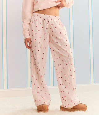 Demetra for Aero Striped Cherry Sleep Pants | Aeropostale