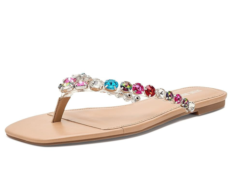 Steve Madden Marble Women's Flat Shoes Bright Multi Rhinestone: 9 M | Zappos.com