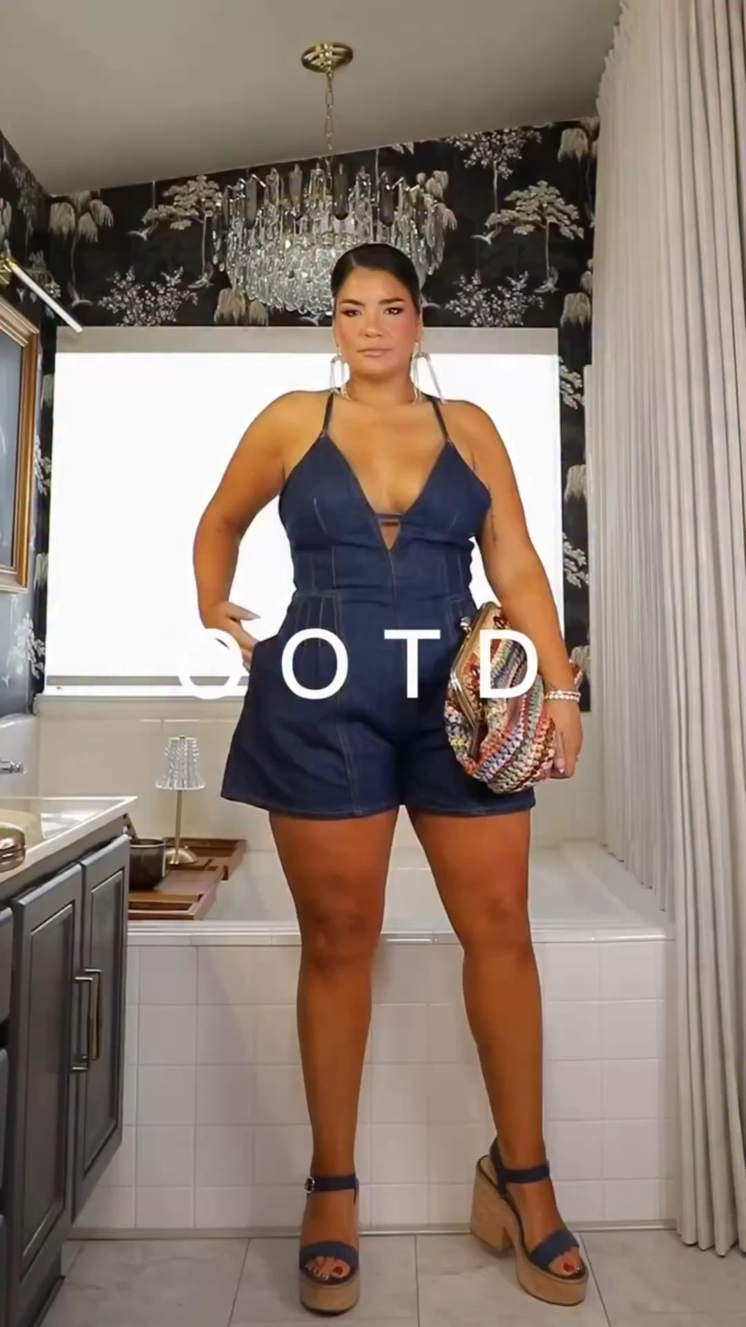 links to everything minus the earrings. 

A little BTS and context for ya! If you made it through, congratulations on your attention span not being shot! lol

I’m wearing the XL in the romper. It goes up to an XXL. Superrrr cute!

Outfit of the dia, summer outfits, outfit ideas, hot weather outfits.

#LTKootd #LTKgrwm #LTKMidsize