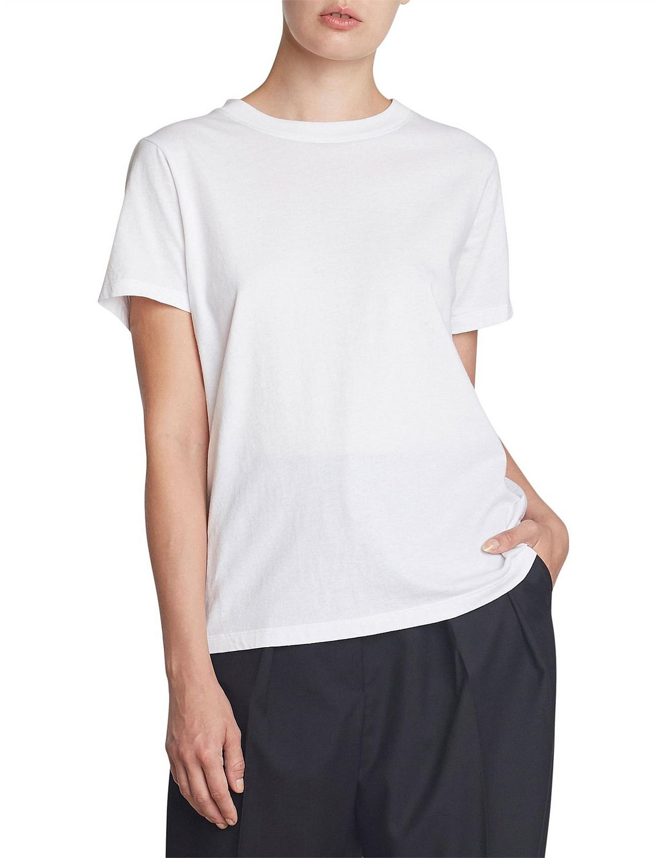 Verte Short Sleeve Cotton T-Shirt | David Jones (Australia & New Zealand)