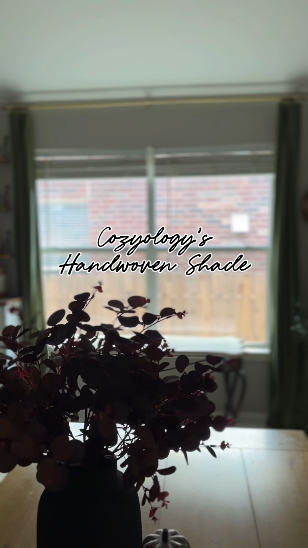 Woven with Love 🫶🏼

Call me dramatic, but this handwoven shade from @cozyology.curtains changed everything! 🤩🤭🫶🏼

Finally ditched those tacky builder grade blinds! And now I’m wishing I had done it sooner! 💁🏻‍♀️

🛒 Product Details—
Willow Handwoven Shade
Color- Muted Tulum- WS602



#LTKStyleTip #LTKHome #LTKSeasonal