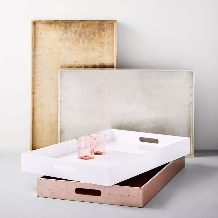 Lacquer Wood Trays (18" x 28") | West Elm (US)