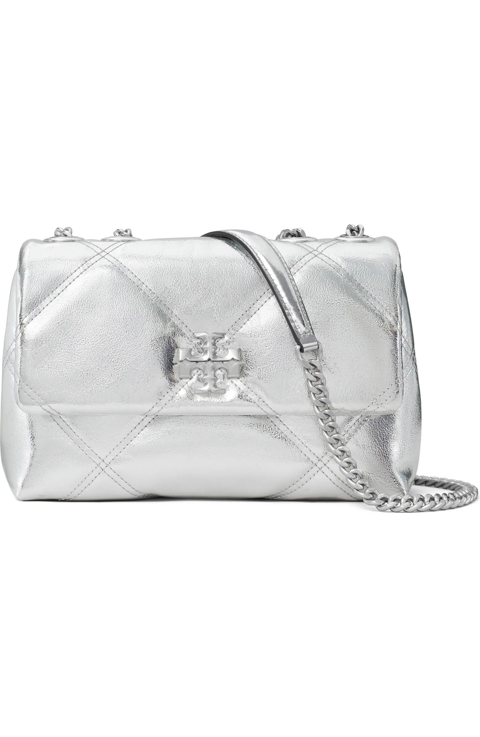 Tory Burch Small Kira Quilted Metallic Leather Shoulder Bag | Nordstrom | Nordstrom