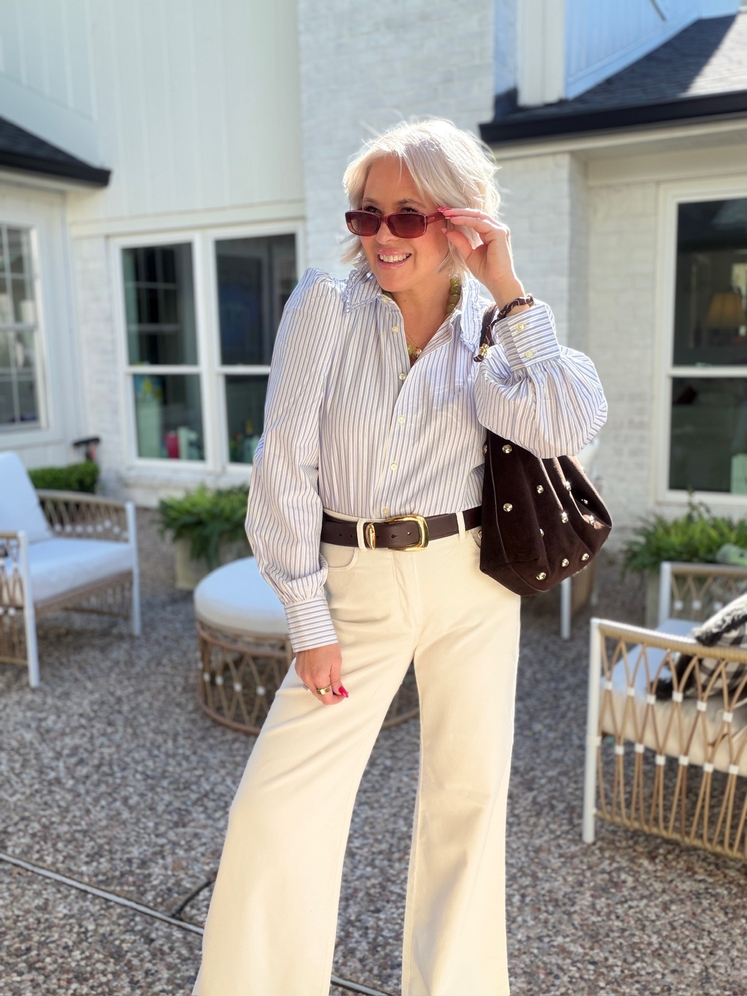 I mean can yall believe this shirt is from Amazon!!! So cute!!!

Amazon fashion, Amazon shirt, trendy fashion, elevated look 

#LTKootd