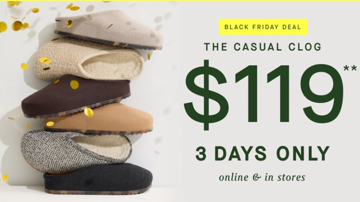 Rothy’s clogs are on my Christmas list and are on sale for just 3 days!

#LTKCyberWeek #LTKSaleAlert