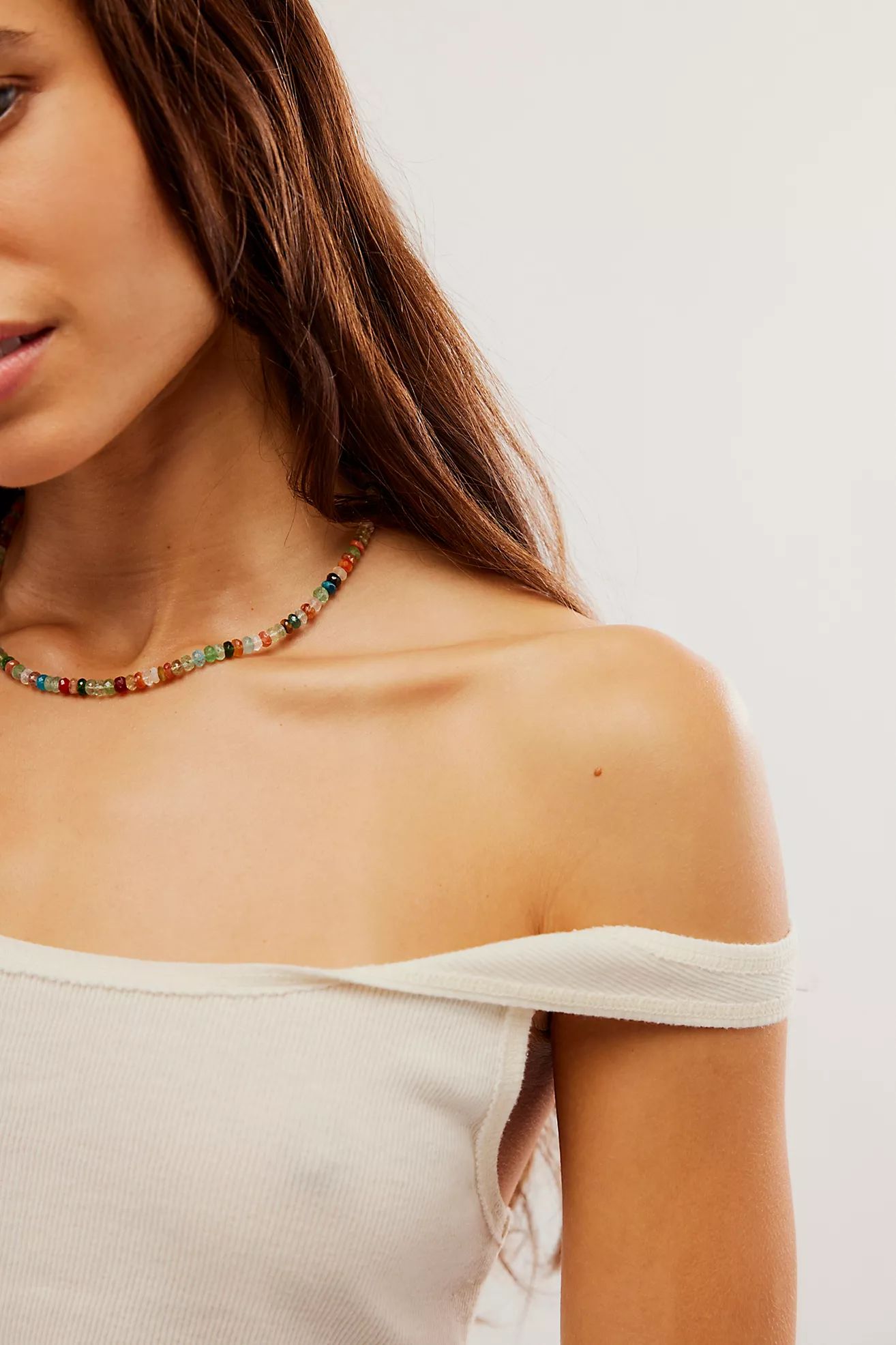 Leeada Beaded Necklace | Free People (Global - UK&FR Excluded)