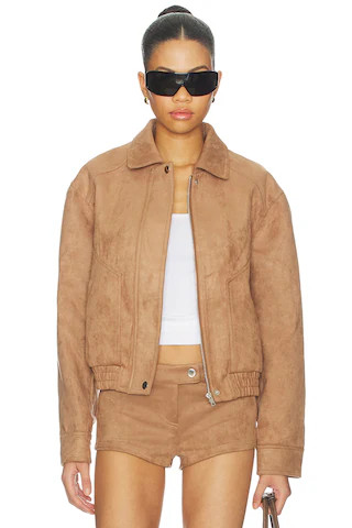 Graysen Faux Suede Jacket
                    
                    MORE TO COME | Revolve Clothing (Global)