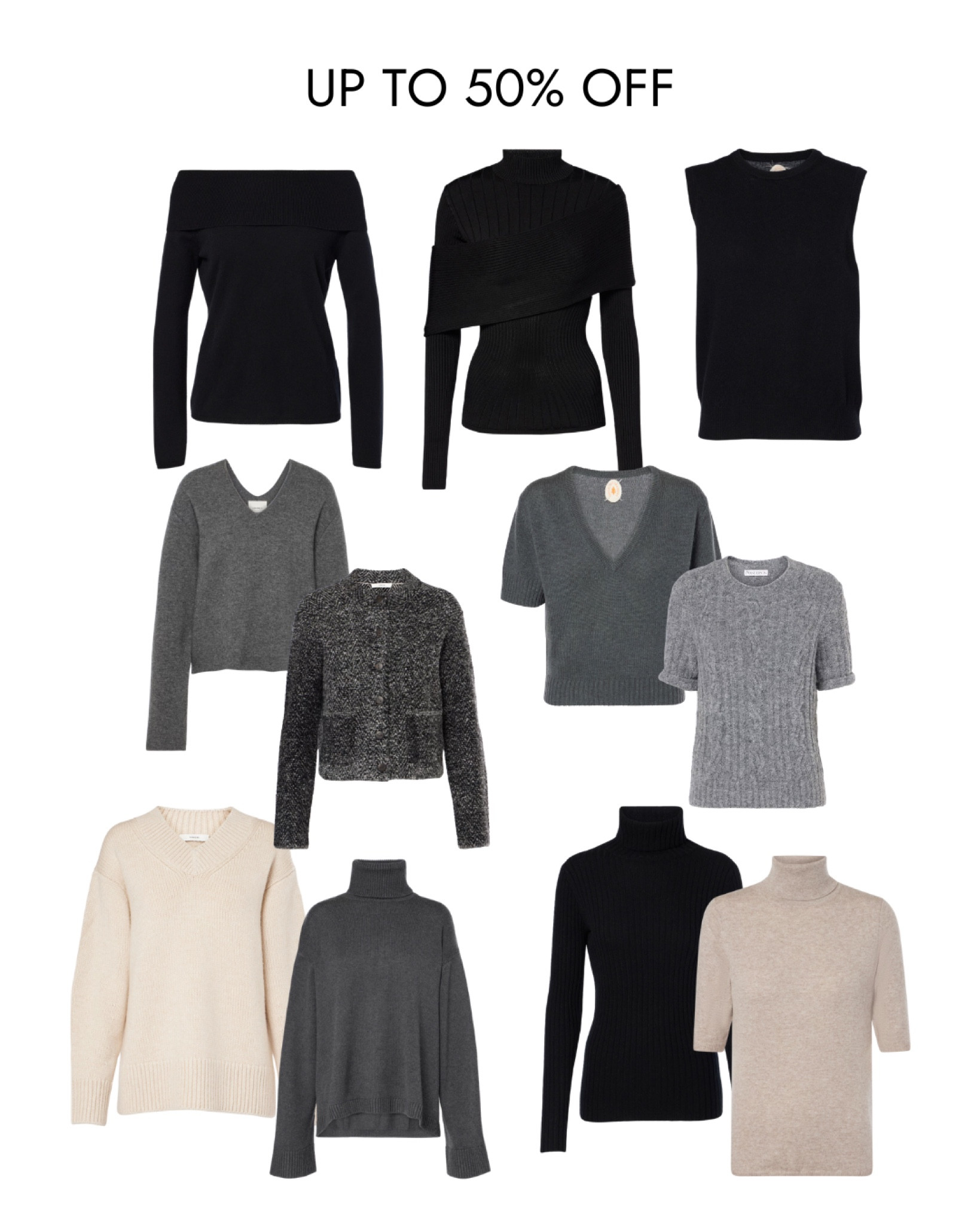 Cozy up in luxury this season with these stunning knitwear pieces from Mytheresa! Even better? They're on sale for up to 50% off in their luxury sale. Don't miss out on elevating your winter wardrobe! 
#Mytheresa #Luxury #Knitwear #WinterStyle #CozyAndChic #LuxurySale #WardrobeUpgrade #DesignerDeals #StyleGoals #SaleAlert #Sweater

#LTKSeasonal #LTKSaleAlert #LTKStyleTip