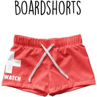 Toddler Boy Boardshorts, Kids Swim Shorts, Boys Lifeguard Red Summer Beach Party Outfit | Etsy (US)