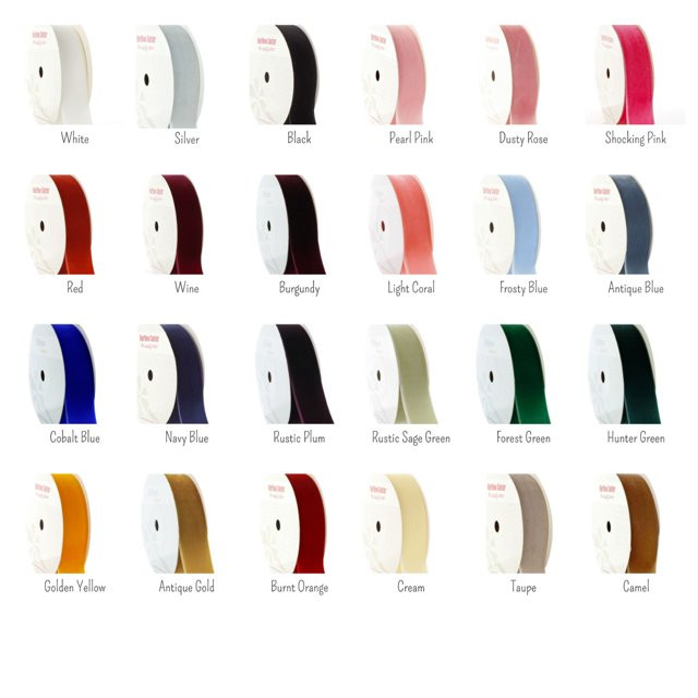 HBC 3/8" Velvet Ribbon HBC Brand - Walmart.com | Walmart (US)