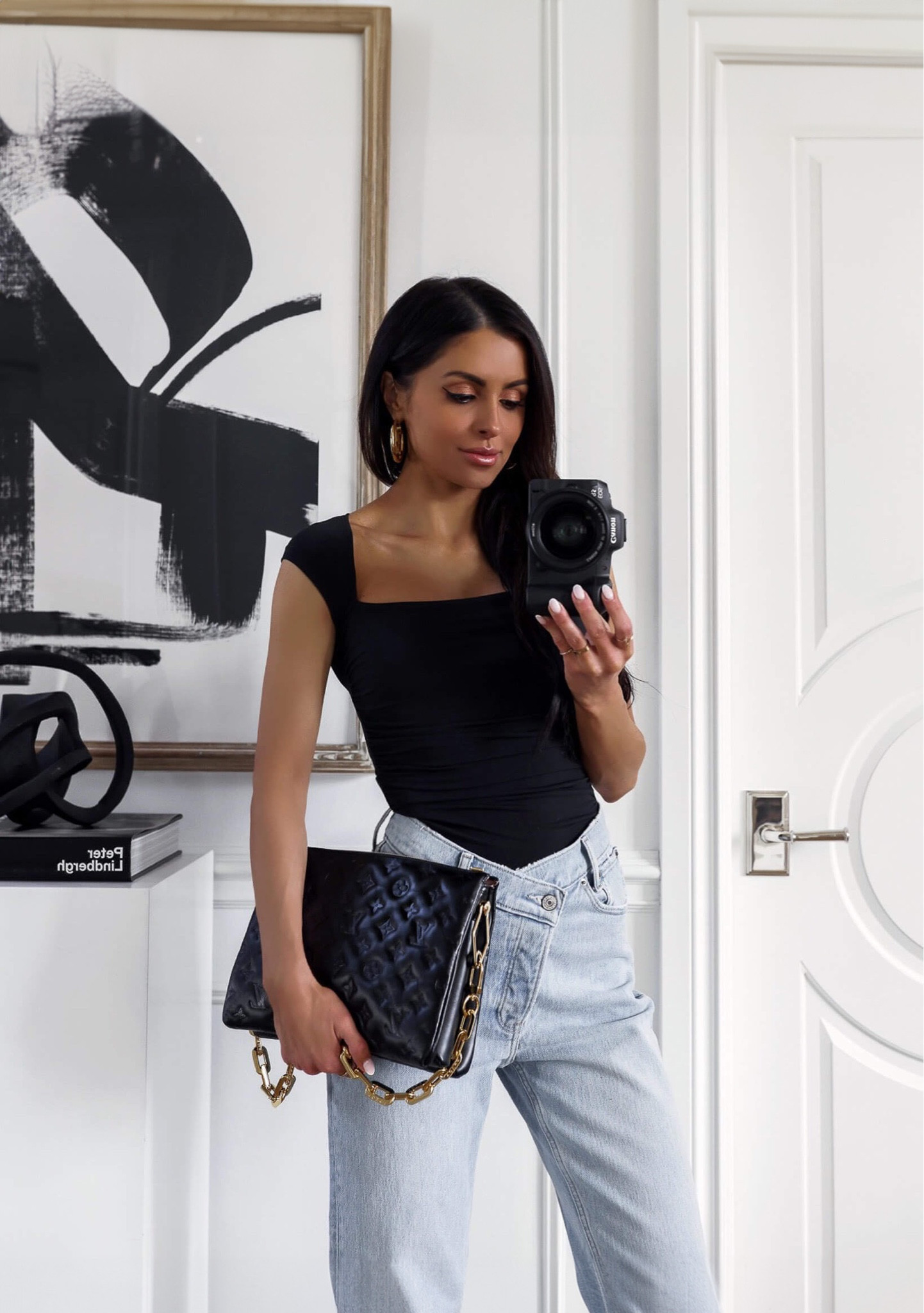 Casual spring outfit
Abercrombie ruched bodysuit
Abercrombie 90s jeans 

#LTKfindsunder100 #LTKsalealert #LTKstyletip