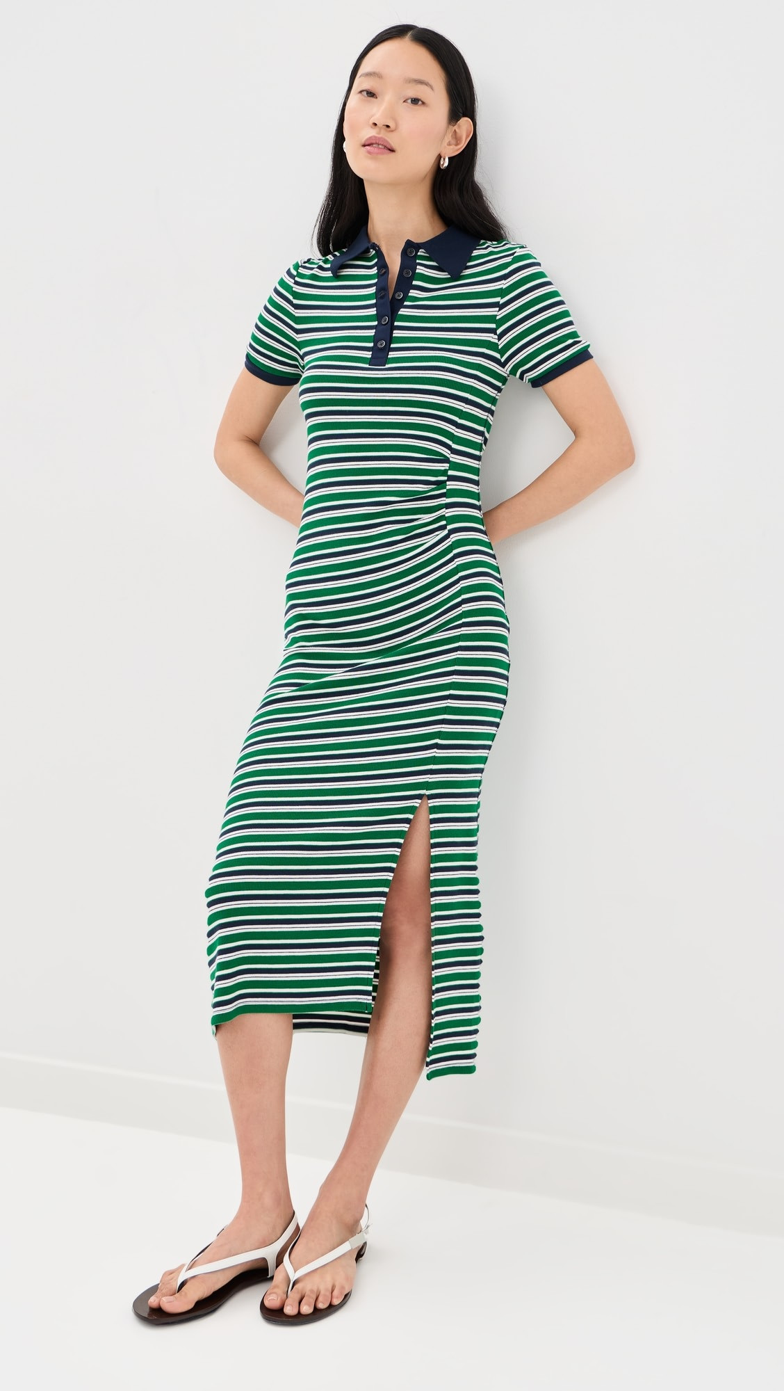 Shelby Knit Polo Midi Dress | Shopbop
