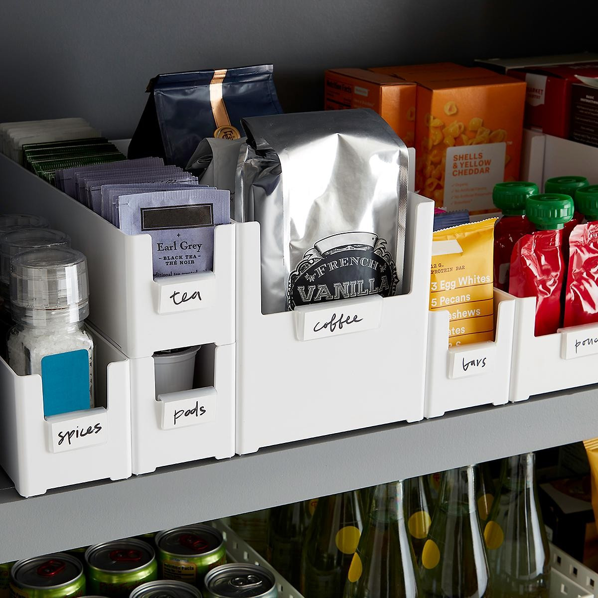 Like-it Modular Organizer Deep Small White | The Container Store