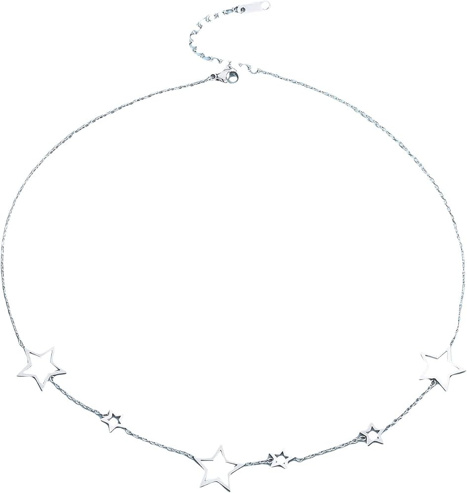 Verdusa Women's Star Chain Necklaces | Amazon (US)