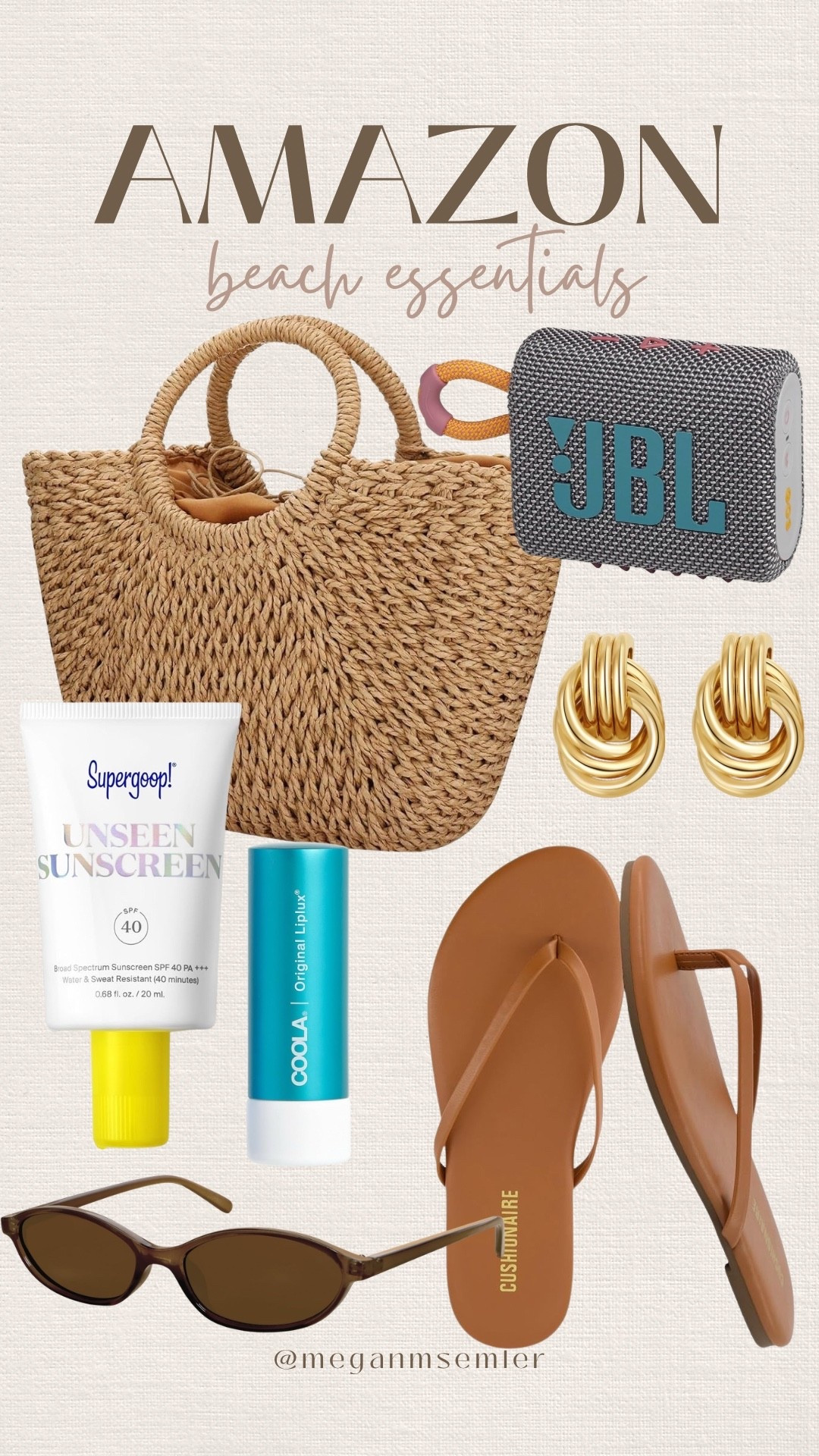 Amazon beach essentials 

#LTKgrwm #LTKootd #LTKSwim