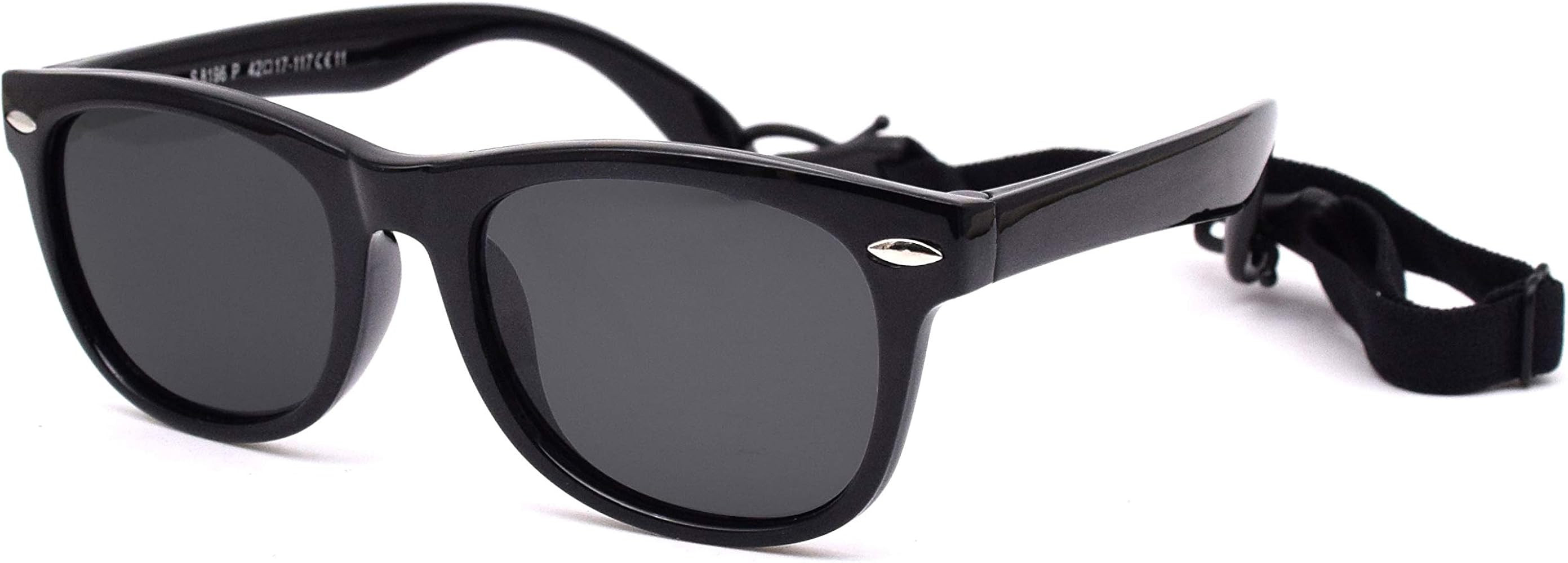 Flexible Polarized Baby Sunglasses for Toddler and Infant with Strap Age 0-3 | Amazon (US)