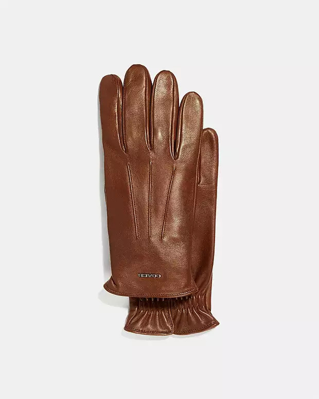 Tech Nappa Gloves | Coach Outlet US