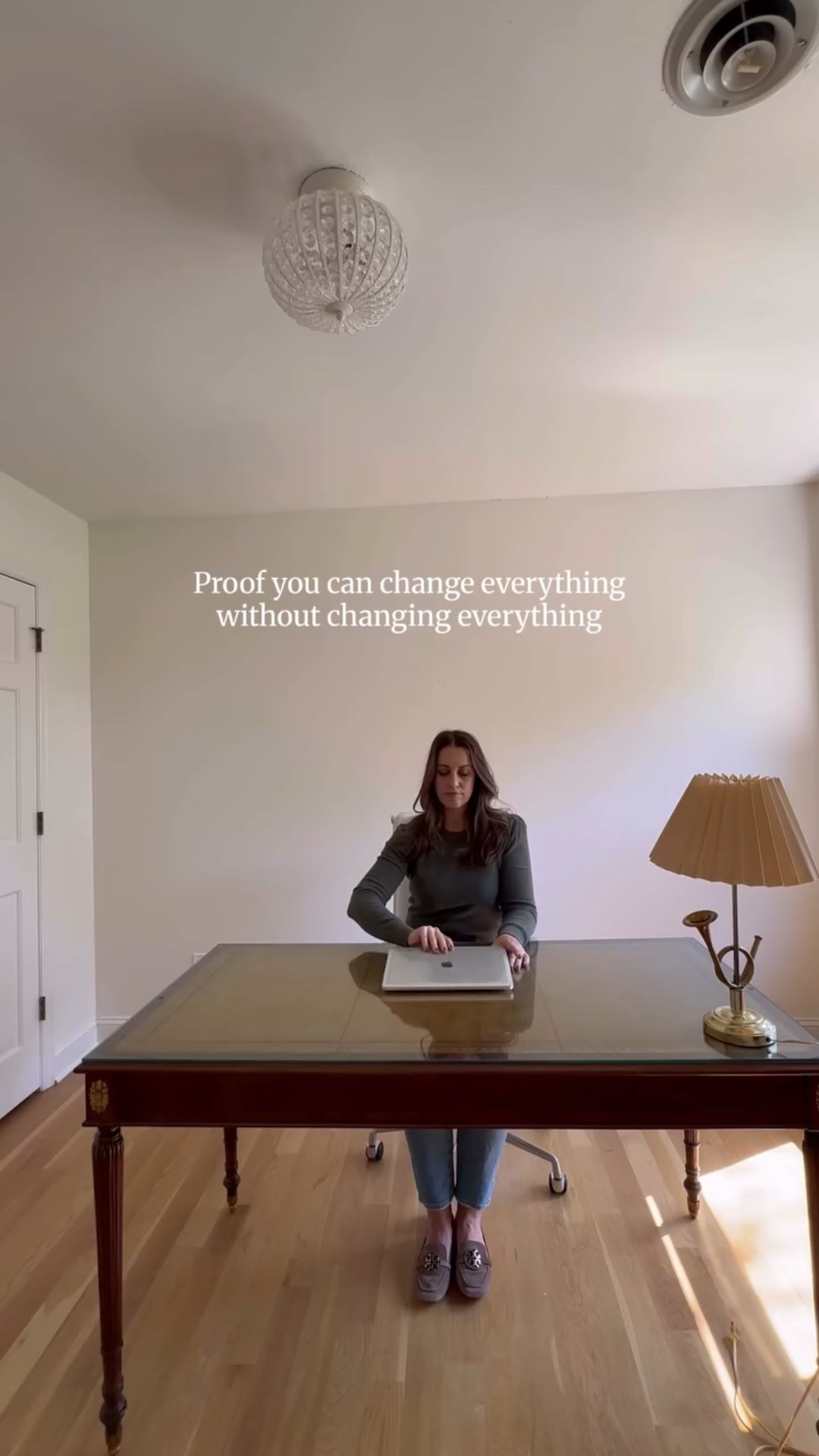 Proof you can change everything without changing everything.

There’s so much inspiration on the internet (trust me, I know). But you can still get an incredible transformation without going to the extreme. (No you do not need to knock that wall down) 

This home office is living proof: I added chair rail, box molding, and crown molding. Painted everything and finished it with wallpaper. All the furniture stayed and most of the decor stayed or was somewhere else in the house. 

Proof that simple, thoughtful changes can completely shift how a space feels.

What’s one room in your house you’d transform if you didn’t have to start over? Follow along if you want more proof that small changes make a big impact.

#homeoffice #diyhomeprojects #hometransformation #classicinteriors #beforeandafter