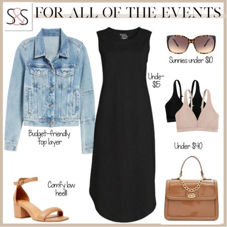 Little black dress under $20 perfect for running errands and summer outfits 

#LTKunder100 #LTKunder50 #LTKU