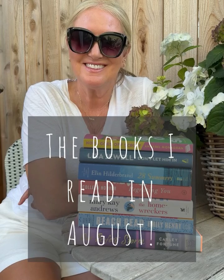 Summer Reading has been the best 📚 I read 7 more books in August 🙌🏻 which puts my total for the year at 34 right now! 

Swipe to see the August books and what I thought about them!  SHARE any books you think I should read! 

Commnet SHOP for links!

#bookworm #tbr #whativeread #booksbooksbooks