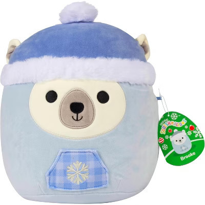 Squishmallows Original 10" Brooke The Polar Bear- Official Jazwares Plush - Collectible Soft & Squishy Stuffed Animal Toy- Gift for Kids, Girls & Boys | Target