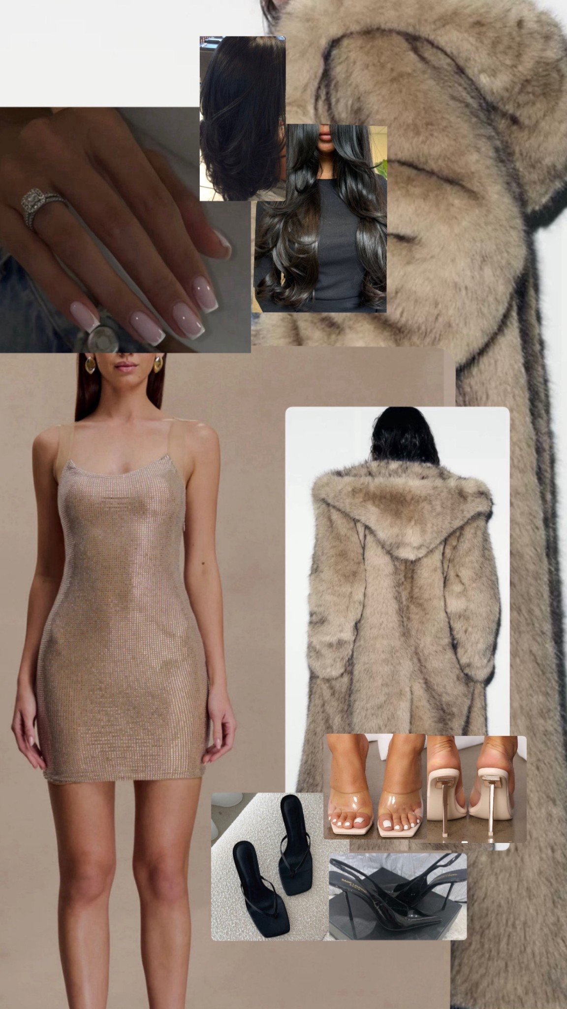 Nye outfit. Meshki dress linked 

#LTKHoliday #LTKU
