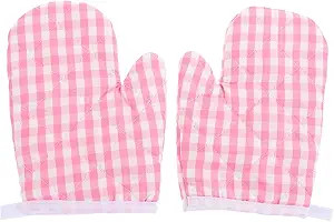 DOITOOL 2Pcs Kids Oven Mitts for Children Play Kitchen, Microwave Oven Gloves Kitchen Baking Mitt... | Amazon (US)