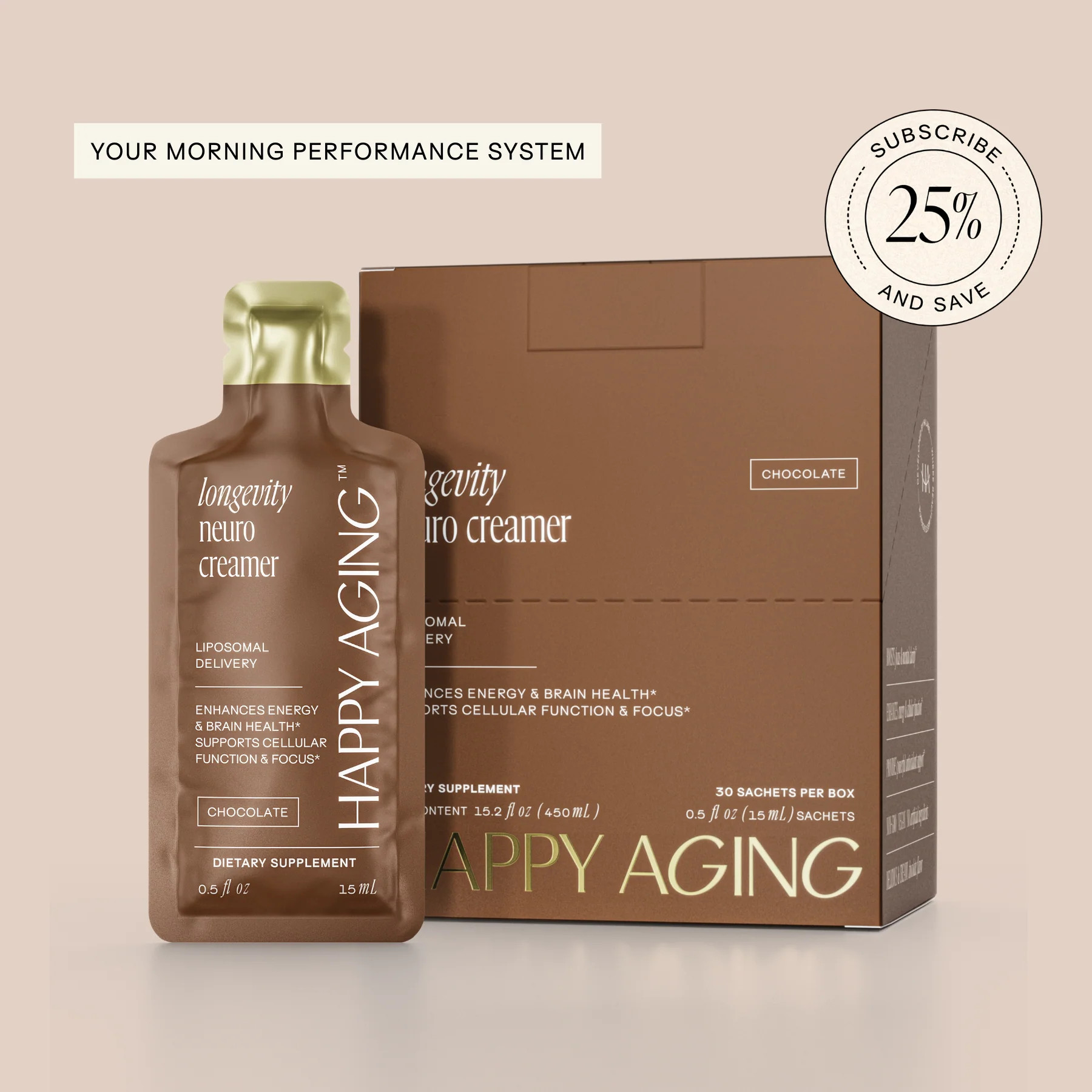 Longevity Neuro Creamer | Happy Aging